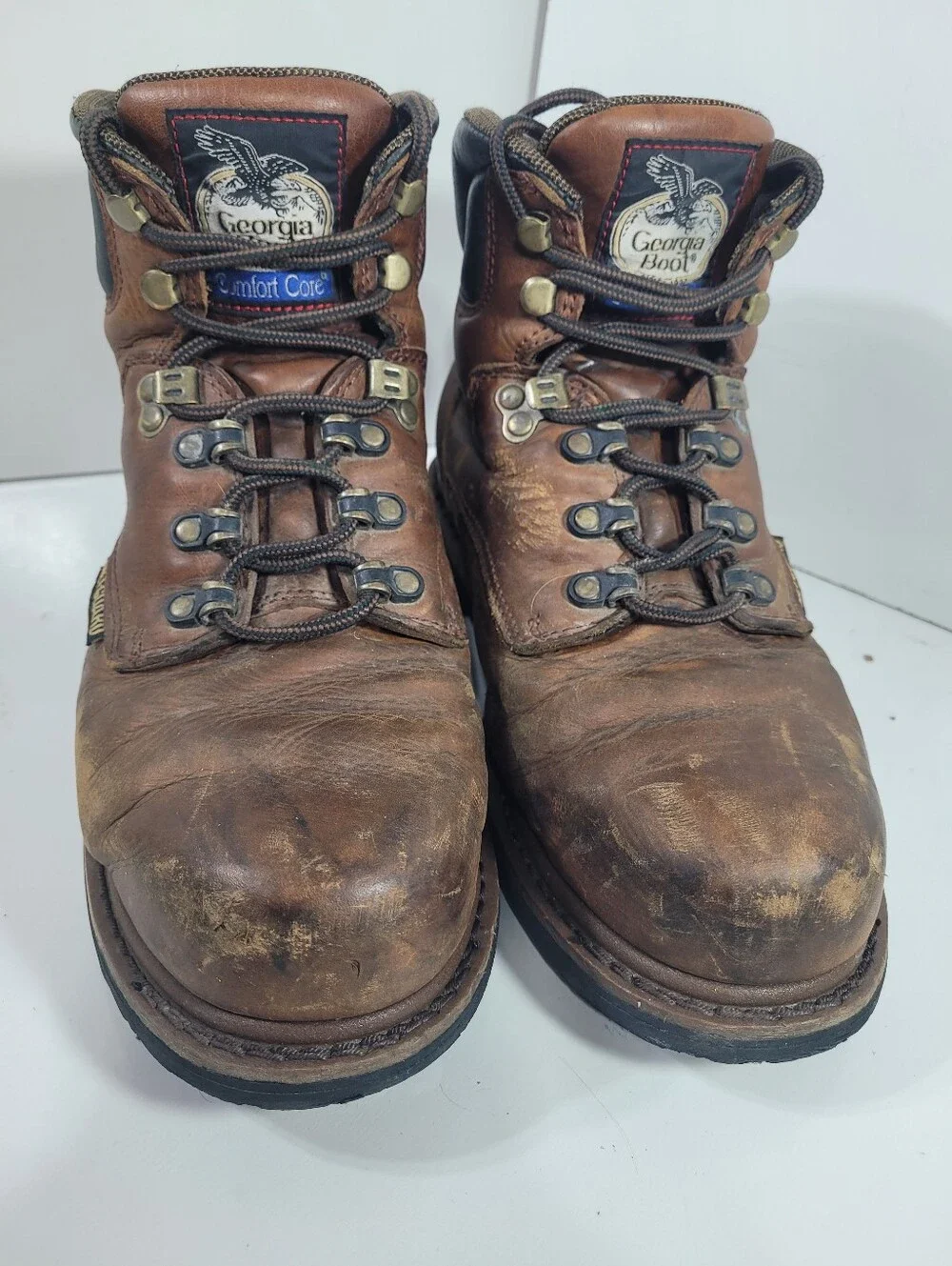 Georgia Boot G6315 Steel Toe Internal Metatarsal Work Boots Men's Size 10.5 M